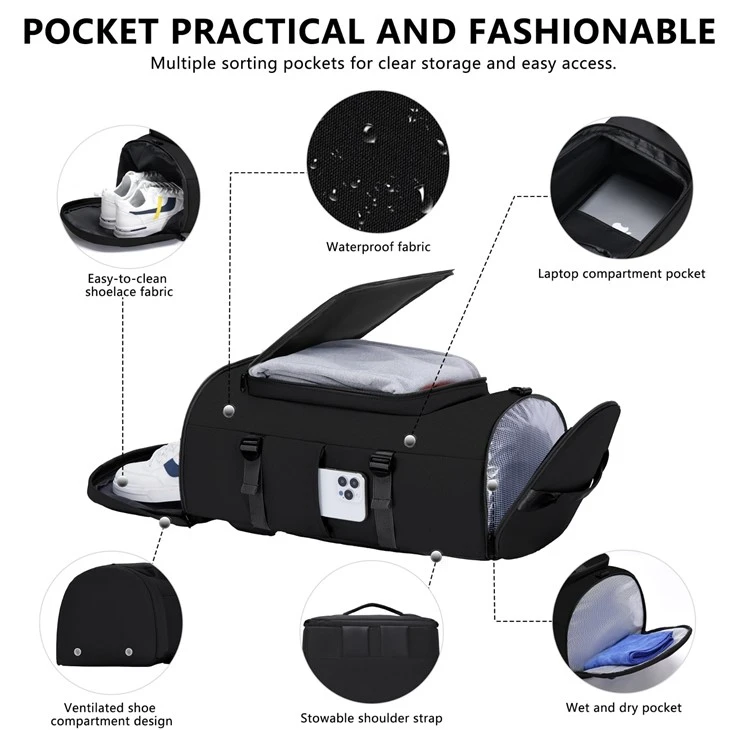 Gym Duffel Travel Backpack factory