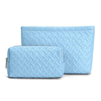 Husă mică pentru cosmetice din piele